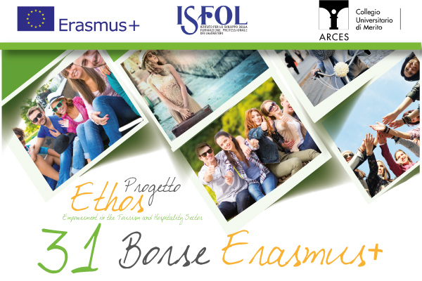 31 Borse Erasmus+ di tirocinio allestero per giovani diplomati o qualificati da meno di un anno