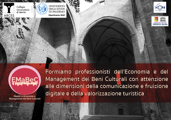 Master di I Livello in Economia e Management dei Beni Culturali II edizione: 5 borse di studio. Nuova candidatura 13 Marzo 2017