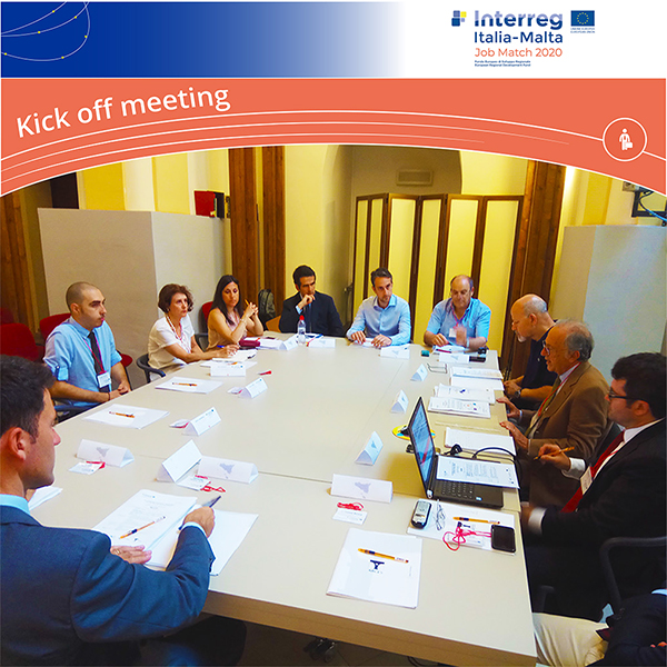 Job match 2020 - 3 Luglio 2018 – Kick off Meeting & First Meeting of the Steering Committee